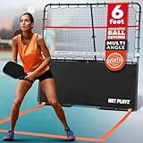 Pickleball Rebounder Training Aid: Adjustable Angles, Easy Setup & Storage - Improve Your Forehand, Backhand, Dink, and Volley Accuracy, & Develop Your Kitchen Game