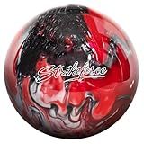 KR Strikeforce Polyester Undrilled Bowling Ball Red/Black/White 11lb