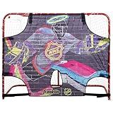 Franklin Sports NHL Hockey Goalie Shooting Target - Shooter Tutor Street Hockey Goal Practice Target - Shooting Practice + Training Equipment - Junior Size - 54" x 44"