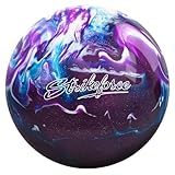 KR Strikeforce Polyester Undrilled Bowling Ball Purple/Royal/Silver 9lb