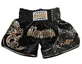 FLUORY Muay Thai Fight Shorts,MMA Shorts Clothing Training Cage Fighting Grappling Martial Arts Kickboxing Shorts Clothing