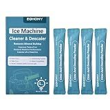 EUHOMY Ice Maker Cleaner & Descaler, 4 Uses & Individually Packed