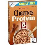 Cheerios Protein Cereal, Cinnamon, 8g Protein, Family Size, 15 oz