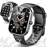 Csasan Smart Watch for Men Women(Answer/Make Call), 1.91" HD Screen Smartwatch Heart Rate/Sleep/Steps Monitor, 100+ Sports Fitness Watch, IP68 Waterproof Activity Trackers for Android iOS Black