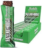 Barebells Vegan Protein Bars Hazelnut & Nougat - 12 Count, 1.9oz Bars - Features Plant Based Protein Bar with 15g of Protein - Chocolate Protein Snacks with Only 1g of Total Sugars - Ideal for
