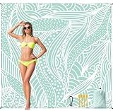HIHOHO Beach Blanket Waterproof Sandproof Quick Drying Mat for 1-8 Adults