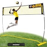 MangoStar Volleyball Net, 12ft/20ft Portable Volleyball Net for Backyard