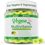 Vegan Multivitamin Gummies for Adults, Vegans & Vegetarians Daily Vitamins