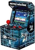 My Arcade Retro Machine Playable Mini Arcade: 200 Retro Style Games Built In, 5.75 Inch Tall, Powered by AA Batteries, 2.5 Inch Color Display, Speaker, Volume Control