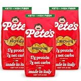 Pete's Pasta Penne, Rotini, Elbow Mac, Low Carb, 17g Protein, 7g Net Carbs
