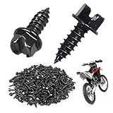 Winter Ice & Snow Tire Heavy Duty Studs Spikes (#8) 1/2" Traction Screws 300 Pack - for Racing Dirt Bikes, ATVs, Motorcycles and Snowmobiles Tracks