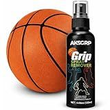 TIEDXIOY Grip Spray for Basketball Shoes- Anti Slip Sneaker Traction Spray for Rubber Soles, Court Grip Enhancer- Improve Sole Traction & Gym Floor Grip - Grip Spray Basketball Accessory - 4 Floz
