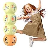 Skywin Exercise Dice for Kids – Fun 6 Sided Foam Workout Dice, Kids Workout Equipment for Playtime, PE Class, or Family Workouts – Great Fitness Gift for Children and Little Athletes (1 Pack)