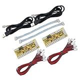 SJ@JX Arcade Game Controller USB Encoder Zero Delay 2 Player to Joystick Button for PC MAME Raspberry Pi Retro