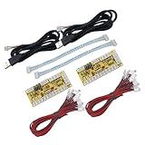 SJ@JX Arcade Game Controller USB Encoder Zero Delay 2 Player to Joystick Button for PC MAME Raspberry Pi Retro