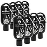 EVMT Liquid Chalk 8 Pack – Bulk Gym Chalk for Weightlifting & Climbing