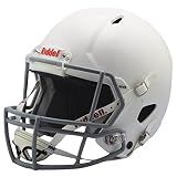 Riddell Victor Youth Football Helmet , White/Gray, Medium