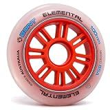 Bont Elemental Inline Speed Skate Wheel 85A Indoor Outdoor Training Wheel,100mm Single Wheel (100mm (Single Wheel))
