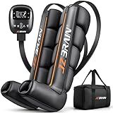 JZBRAIN Cordless Leg Compression Massager for Circulation : Sequential Compression Boots for Massage Therapy & Fast Recovery - 8 Intensity, 6 Modes, 14 Positions for Athletes & Gym, FSA-HSA (Medium)