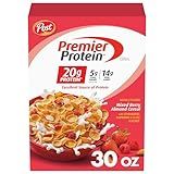 Premier Protein Mixed Berry Almond Breakfast Cereal, High-Protein Crunch with Real Fruit and Nuts, 30 oz Bag (1 Count)