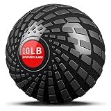 STRPRETTY BASIC Medicine Ball 10 lbs Slam Ball Weighted Balls for Exercise Strength and Crossfit Workout (Dynamic Black)