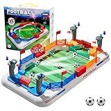 Mini Foosball Table Game for Kids: Soccer Game Set Gifts for 3 4 5 6 7 8-12 Year Old Boys - Football Board Game for Interactive Sports Game Indoor Family Gatherings - Birthday Gift Toys for 8-12 Kids