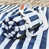 Genovega Waterproof Sandproof Beach Blanket Picnic Outdoor Mat Extra Large Foldable Sand Free Big Giant XL Car Essential Roadtrip Gadget Rv Accessories Gear Must Haves Hiking Items Necessities