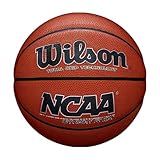 WILSON NCAA Street Shot Basketball - 28.5", Brown, Intermediate