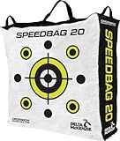 Delta McKenzie Speedbag 20" Archery Field Point Bag Target - High-Density Material - Dual-Sided Aiming Points - Easy Arrow Removal - Weatherproof Design for Compound Bows, Recurve & Crossbows