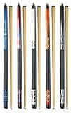 Set of 5 Pool Cues New 58" Billiard House Bar Pool Cue Sticks GJ-1~GJ-5