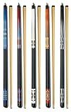 Set of 5 Pool Cues New 58" Billiard House Bar Pool Cue Sticks GJ-1~GJ-5