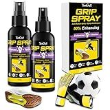 Grip Spray, 7oz Basketball Shoe Grip Spray, Anti-Slip Traction Enhancer with Long-Lasting Performance, Grip Power and Balance Control for Basketball Soles, Goalkeeper Gloves, Golf, Various Rackets