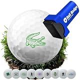 HODL 21 Ball Badge - Golf Ball Stamp (The Icon Series), Golf Ball Marker, Reusable Golf Ball Marking Tool to Identify Golf Balls (Alligator)