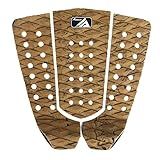 3 Piece Gray Stomp Pad Surfboard EVA Traction Pad with 3M Adhesive Professional Tail Pad/Applies All Boards - Surfboards, Shortboards, Longboards, Skimboards/Multiple Color Choices