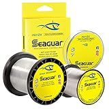Seaguar InvizX Freshwater 100% Fluorocarbon Fishing Line 12lbs, 600yds - 12VZ600