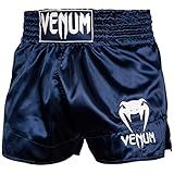 Venum Muay Thai Shorts Classic - Navy Blue/White - L