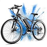 Misodo Electric Bike for Adults, 1500W Peak Mountain Ebike with 28 MPH, 65 Miles Range, 7 Speeds, 48V 10Ah Removable Battery 26" Ebike for Commute