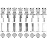 Alkali Universal Extender 6mm Square Inline Roller Hockey Skate Axle Kit (8 Pack)