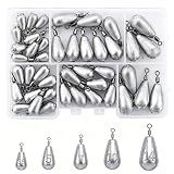 TKHDBF Fishing Weights Sinkers Kit Bass Casting Weights