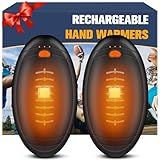Hand Warmers Rechargeable,2 in 1 Electric Football Hand Warmer for Outdoor Indoor,Electric Hand Warmers,AI Rechargeable Hand Warmer for Camping,Golf,Hunting,Best Golf Accessories for Men Women (Blue)