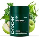 Proper The Greens Organic Powder, Superfood Blend with Wheatgrass Spirulina