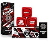 Deck of Death Dice™ Workout Dice Set – Fitness Dice for Full Body Home Workout, HIIT Training, Exercise Game, No Equipment Portable Gym for Men & Women