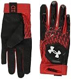 Under Armour Men's Clean Up Baseball Gloves, 001 BLACK, LG