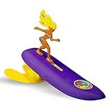 Surfer Dudes Classics Wave Powered Mini-Surfer and Surfboard Toy - Newport Naomi
