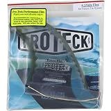 Pro Teck Power Flex 4.25" Clear / Black Futures Side Surfboard Fins - Set of 2 Fins