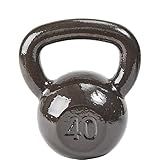 Elevon Cast Iron Kettlebell Weights for Home Gym, Heavy Duty Strength Training, Workout Equipment for HIIT, Functional Fitness, Available in 590 Pounds