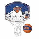 WILSON NBA Team Mini Basketball Hoop - New York Knicks