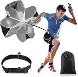 BULLETSHAKER Running Speed Training Football Parachute - 48" Inch for Kids Resistance Sprint Trainer - Chute Soccer Training