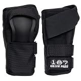 187 Killer Pads Pro Wrist Guards; Durable Wrist Protection for Skateboarding, In-Line Skating/Rollerblading and Roller Derby