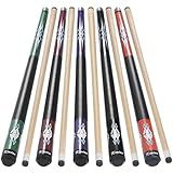 Kmise Pool Stick Set of - 58" Pool Cue Stick, Canadian Maple Professional Billiards Pool Cue, Pool Sticks for Adults, 18~21oz Multiple Colors (5 Sets (18 19 20 20 21oz))